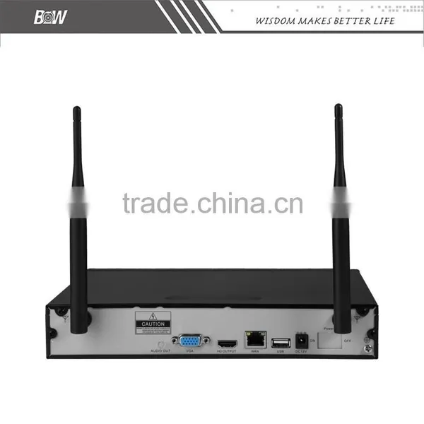 4 Channel Network 720P IP Bullect Cameras Supporting 4TB Video NVR Kit photo-3
