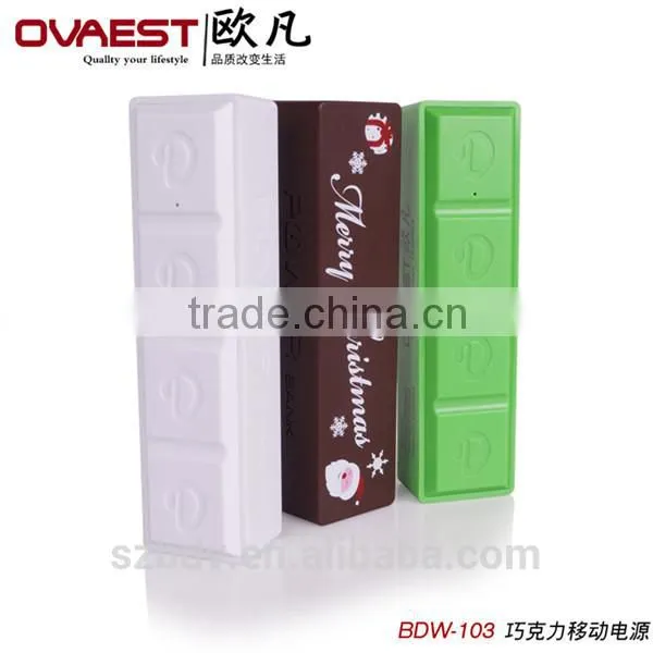 2015 Shenzhen Factory on Promotion Gift Style 2600 Mobile Power Bank