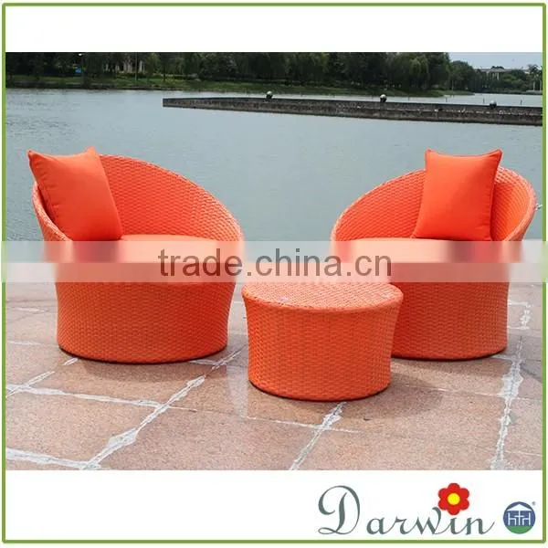 Creative Colorful Outdoor Rattan Patio Furniture Sun Chair photo-2