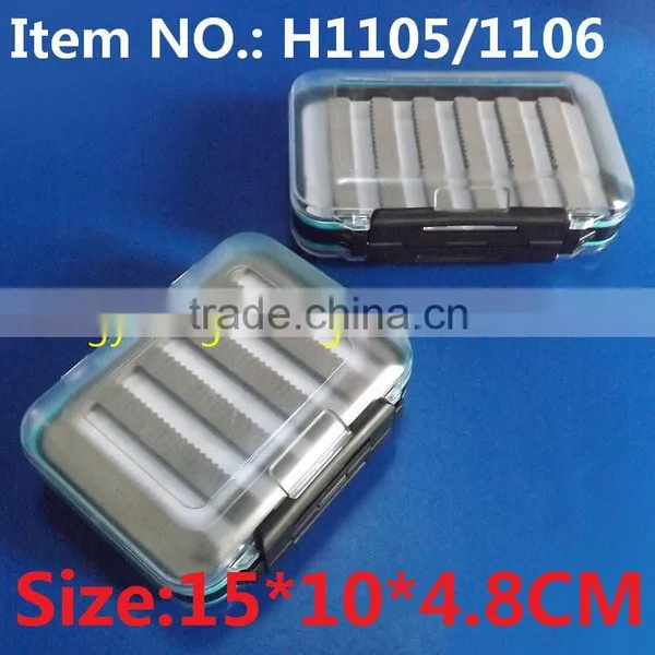 H1105 H1106 Two Style Carp Fishing Box Bait Box plastic fly hook box