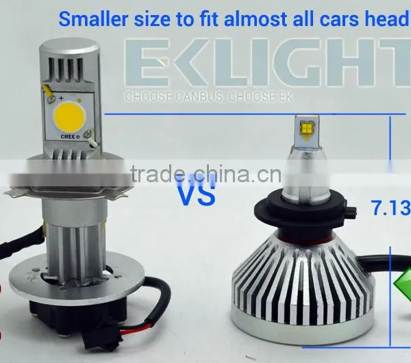 EK LIGHT Smart System TUV Factory 6-30V DRL Function H7 H4 D1 D2 D3 D4 Canbus h4 Car Led Headlight photo-3