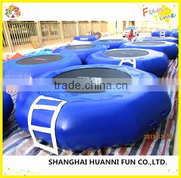 Water Sports Items,,inflatable Floating Cheap Trampolines for Sale