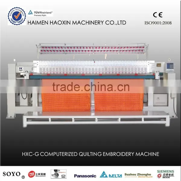 HXC-233G computerized quilting embroidery machine, garment making machine