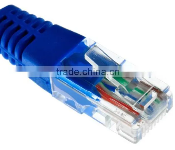 Bule Color 3m 5m RJ45 UTP CAT5e Ethernet Network Cable LAN Cable Network Cord photo-2