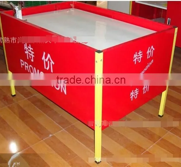 Manufacturer RH-PT001 Supermarket Metal Promotion Table 1200*800*800mm photo-5