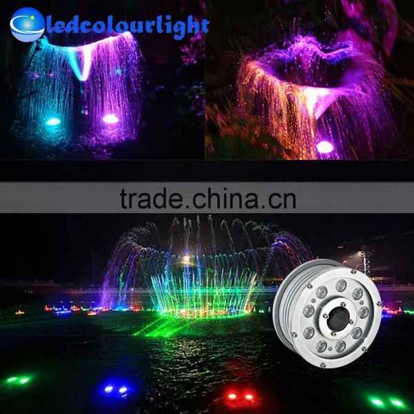 CE RoHS Approved Manual Address Setting Colorful DMX GBR Led Fountain Lights photo-2