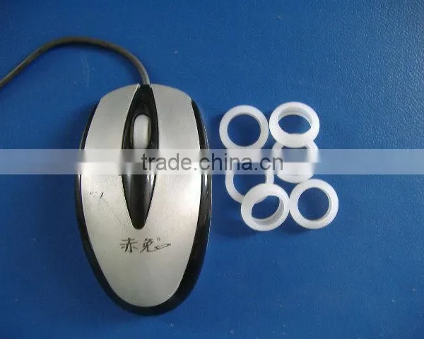 Manufacture Plastic Scroll Mouse Wheel Parts /Silicone Ring