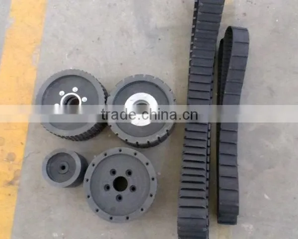 Produce Robot Rubber Tracks Robot Caterpillar Rubber Tracks photo-2