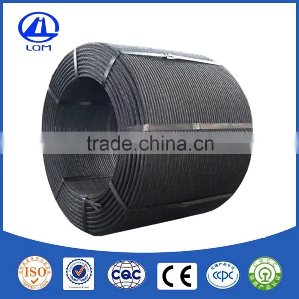 LQM High Quality 12.7mm pc Strand