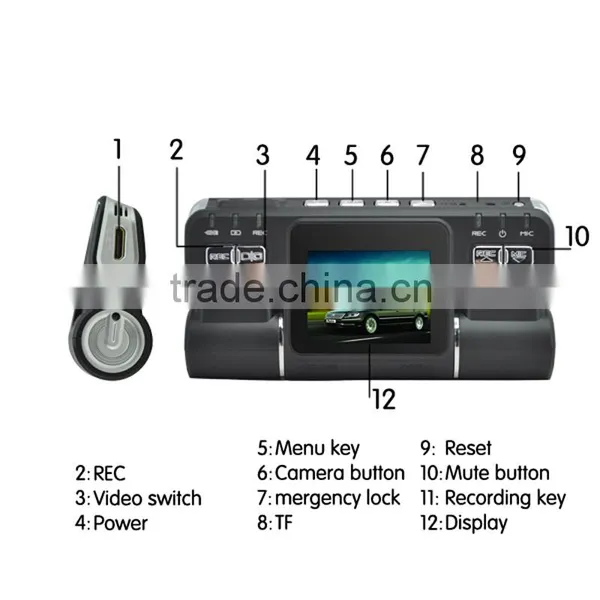 hd 1080p Car Rear View Camera System With Gps Tracking Plotter Car Dvr photo-5