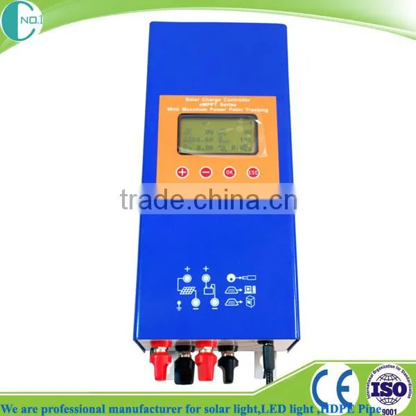 China products 12/24/36/48v 50A mppt solar power system controller