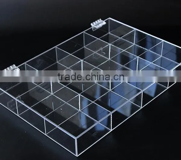 With Lid Acrylic Jewelry Holder Display Box photo-3