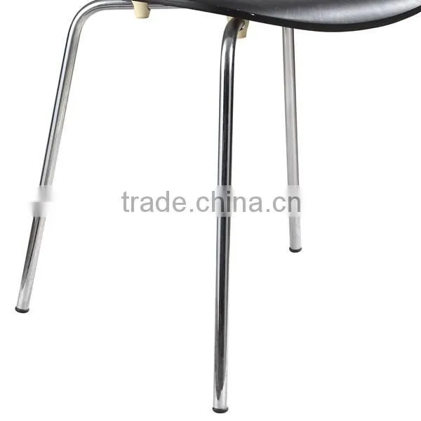 Black High Quality Wood and Metal Chair for Dining Rooms photo-6