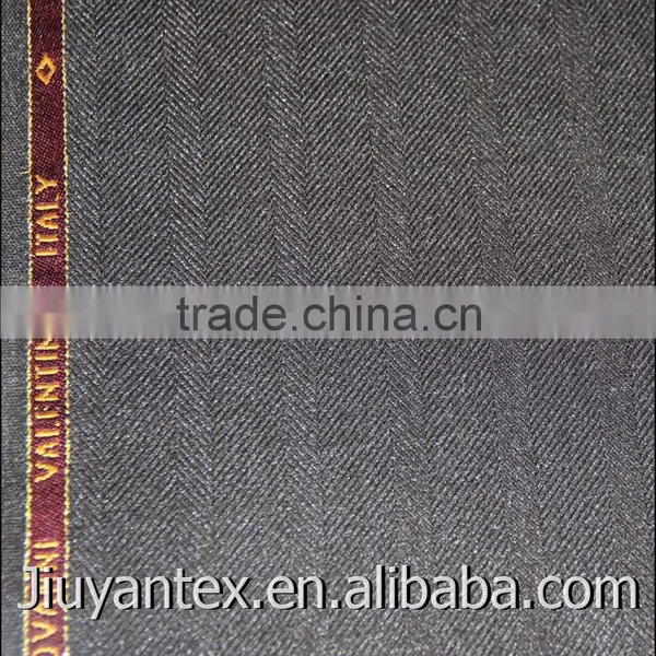 Heavy Trw Superfine Quality tr Wool Blend Cashmere Herringbone Glitter Man Luxurious Suiting Coat Fabric Cheaper Price in China photo-2