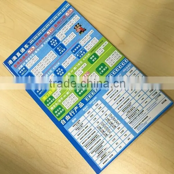 Promotion Printed Matte Lamination Off-set Booklet Printing