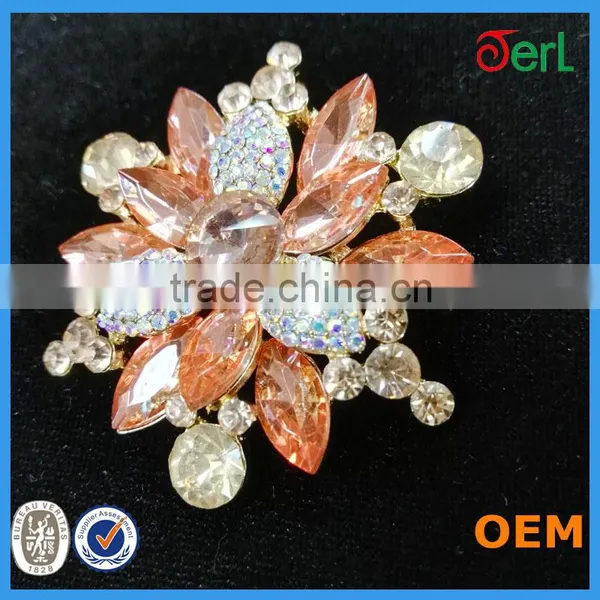 Korean Brooch,crystal Brooch,Rhinestone Brooch photo-5