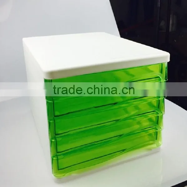 Hot Selling pp Plastic Office 5 Drawers Filing Cabinet photo-2