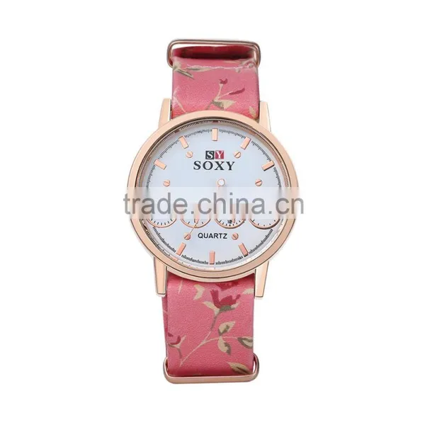 Brand Your Own Watches Pink Wrist Watch