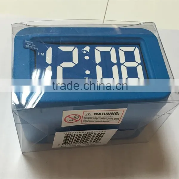 1688 Clock Movements Silicone Alarm Clock for Home Decor photo-2