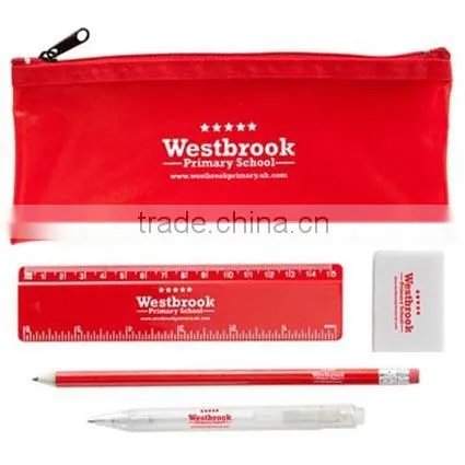 2016 high quality boys&girls school pencil case set kids pencil case set