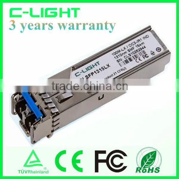 Single Fiber 100m Sfp Fiber Optical Transceiver Module