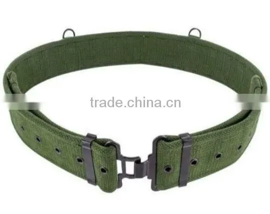 Top Quality Mens Cotton or Polyester Canavas Webbing Tactical Military Belt photo-2