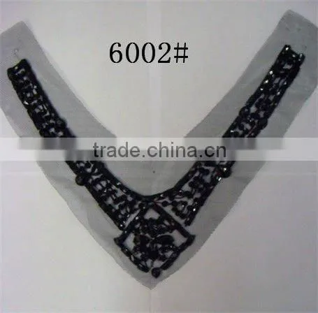 Handmade Embroidery Garment Neckline Trim Designs of Kurtis