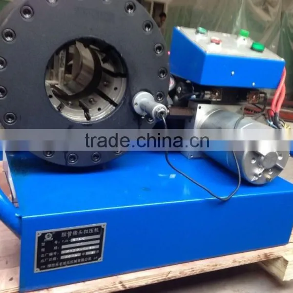 SY-DC32 12V 24V 1/8-2'' Inches Best Rubber Designer Hydraulic Hose Crimpers photo-4