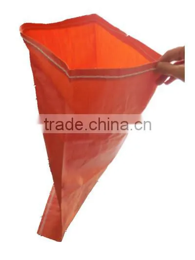 China Professional Factory Supply High Grade Orange pp Woven Bag With Different Sizes and Weights photo-2