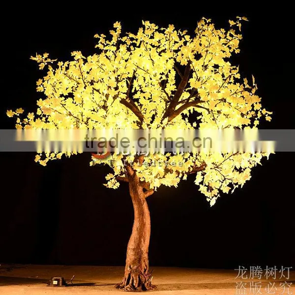 3m Nice Artificial Warm White Led Maple Tree With Design Patent photo-3