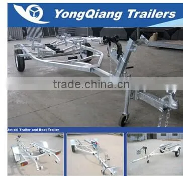 Hot Dipped Galvanized Boat Trailer/ Inflatable Boat Trailers/jetski Trailer photo-4