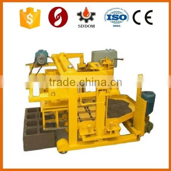 QT40 manual concrete block machine for sale 2016 new design