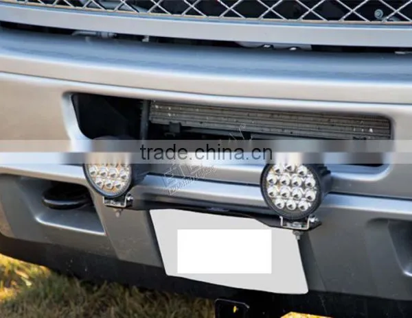 42W 4in Round Truck Tractor Excavator Crane Truck Motorcycle ATV UTV High Power Spotlight Led Working Lamp photo-5