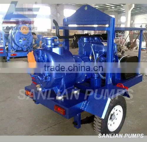 T & U Self Priming Diesel Trailer Water Pump photo-6