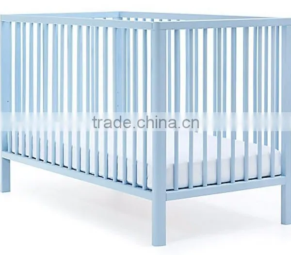 120x60cm Mattress Europe New Born Wooden Baby Bed photo-4