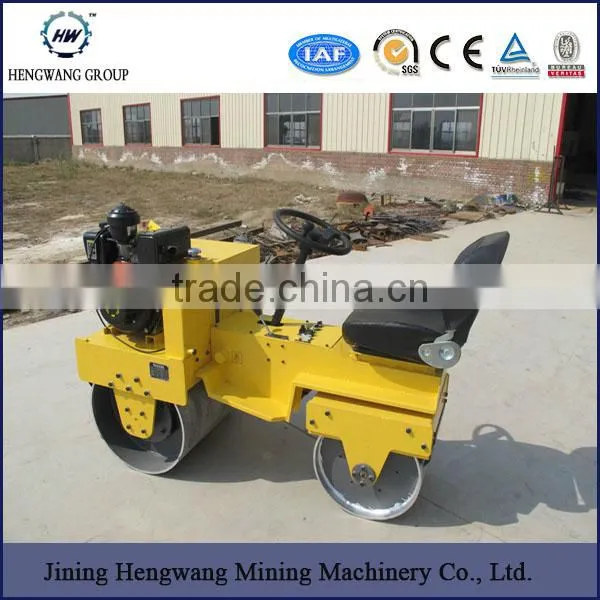 Small Gasoline Diesel Vibration Road Roller photo-2
