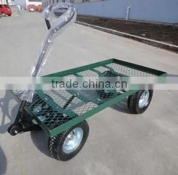Collapsible Folding Utility Wagon Garden Cart With Large Beach Tires photo-2