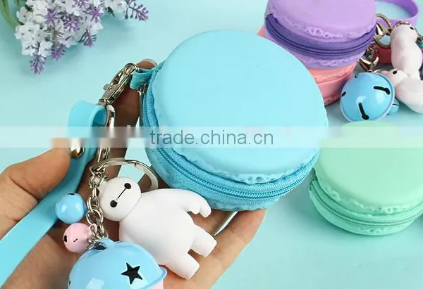 New Products Silicone Waterpoof Macarons Woman Wallet for Travel photo-2