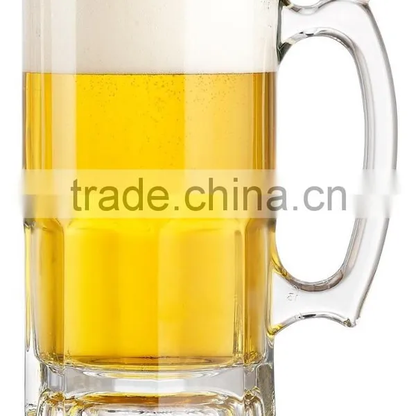 German Style Extra Large Glass Beer Mug - 34 oz photo-2