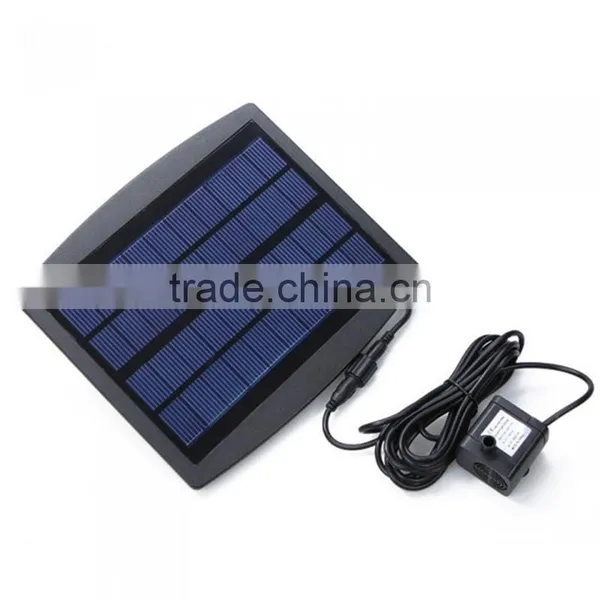 (long Battery) Garden Fountain, Solar Battery Aquarium Fountain 2.5 W High Power Pump photo-3