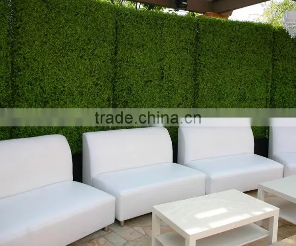 SJ0411016 Green Grass Wall,grass Fences Craft,artificial Boxwood Hedge With Planter photo-3