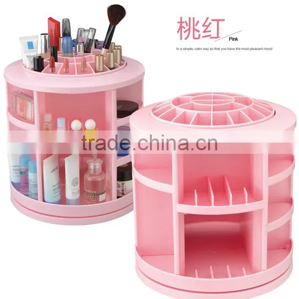 360 Degree Rotate Cosmetic Storage Box photo-5
