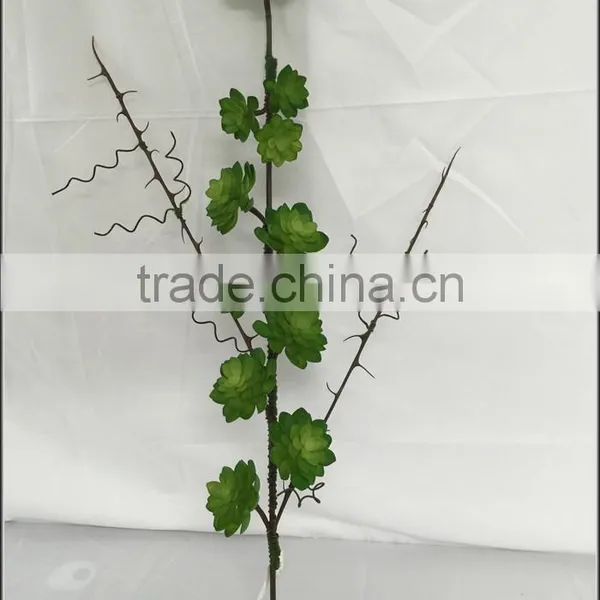 Artificial Succulent Plant Garland photo-4