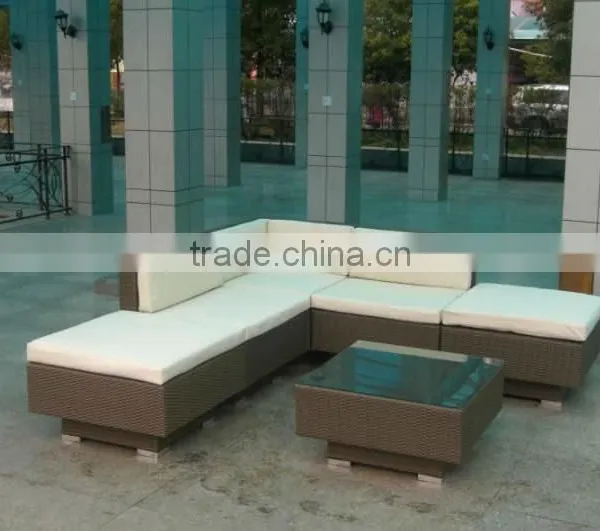 Hot Sale Rattan Corner Sofa PE Rattan photo-5