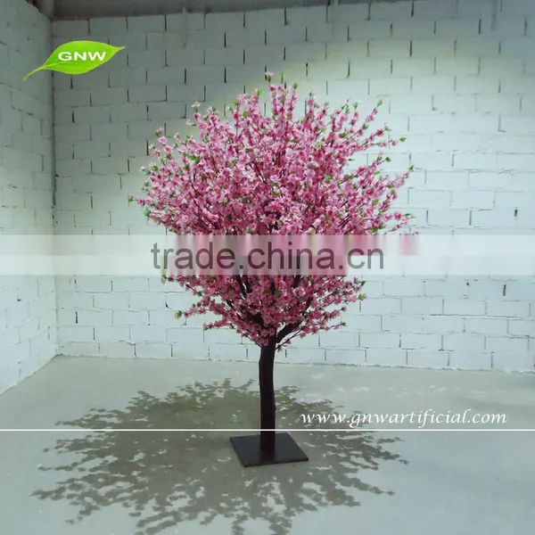 GNW 6ft White Wedding Flower Stand Centerpieces With Wistaria Wrought Iron Table Wedding Decoration Centerpiece photo-4
