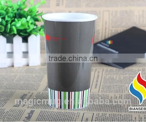 Food Grade Safe Custom Printed Plastic Cup Label Logo Sticker photo-2