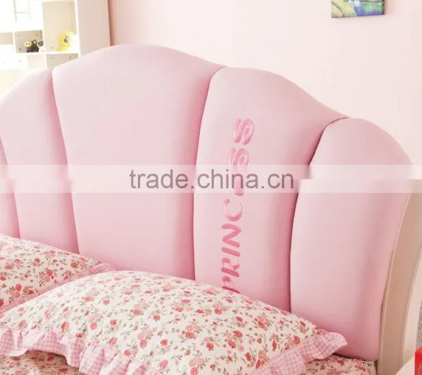 RD602 French Wooden Furniture of Single Bed for Girls Sale in Stock photo-3