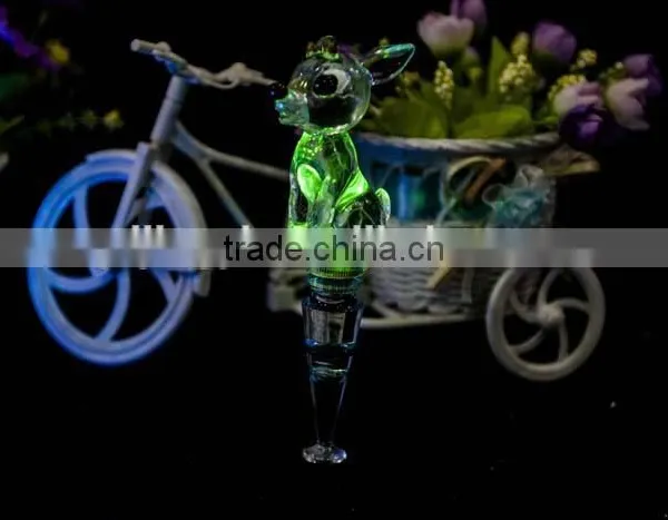 Clear Acrylic Led Color Changing Beer Bottle Stopper Supplier photo-3