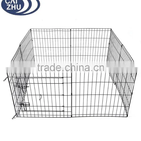 24" 30" 36" 42" 48" Dog Playpen Metal Wire Crate Pet Puppy Fence Exercise Cage photo-5