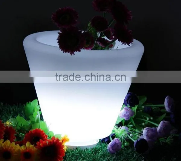 Innovative Fashionable Rechargeable Led Ice Bucket, Led Flower Planters photo-2